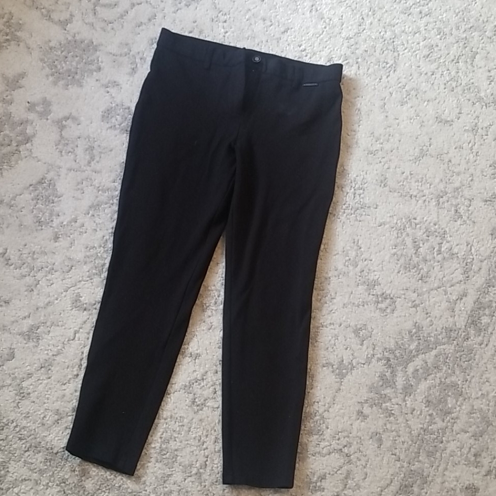 Black Ponte Pants Mario Serrani